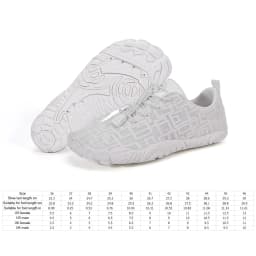 Unisex Water Shoes Non Slip Barefoot Beach Shoes Quick Drying Casual Wading Shoes Breathable Gym Sneakers for Water Sports