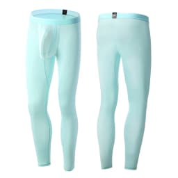 Men's Fitness Leggings Ice Silk Sexy Bullet Separation Pants Bulge Pouch Breathable Sport Quick Dry Tight Trousers