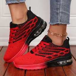 Women's Sneakers Fashion Breathable Walking Mesh Women Shoes Platform Sneaker Gym Loafers Flat Tennis Shoes Zapatillas De Mujer