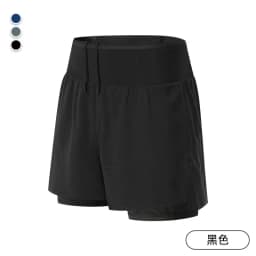 Running Shorts Male 2 in 1 Marathon Fitness Short Gym Man Basketball Workout Pants Multi-pocket Double Deck Sports Shorts Men