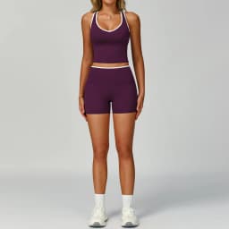 Gym Tracksuit Yoga Set 2 Pieces Workout Outfits Fitness Sportswear High Waist Leggings Sports Bra Athletic Wear Women Clothes