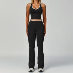Gym Tracksuit Yoga Set 2 Pieces Workout Outfits Fitness Sportswear High Waist Leggings Sports Bra Athletic Wear Women Clothes