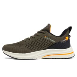 Baasploa New Men Knit Casual Walking Shoes Breathable Trendy Sneakers Original Light Shock Absorption Male Tennis Shoes