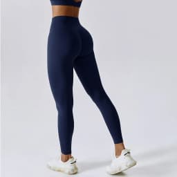 Women Gym Yoga Seamless Pants Sports Clothes Stretchy High Waist Athletic Exercise Fitness Leggings Activewear Push Up Tights