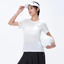 GOLDEN CAMEL Women's T-shirts Moisture-absorbing Quick-dry Cotton t-shirt Short-sleeved Shirts Round Neck Sports Top Breathable