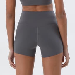 Women Nylon Shorts Gym Yoga Sports Women's Cycling Shorts High Waist Elastic Tight Breathable No Awkward Lines Woman Clothing