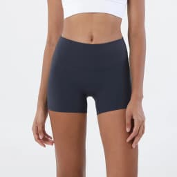 Women Nylon Shorts Gym Yoga Sports Women's Cycling Shorts High Waist Elastic Tight Breathable No Awkward Lines Woman Clothing