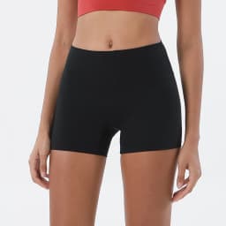 Women Nylon Shorts Gym Yoga Sports Women's Cycling Shorts High Waist Elastic Tight Breathable No Awkward Lines Woman Clothing