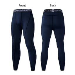 Men's Lycra Leggings Compression Sports Pants Cycling Running Basketball Football Sweatpants Fitness Tights Trousers Rash Guard