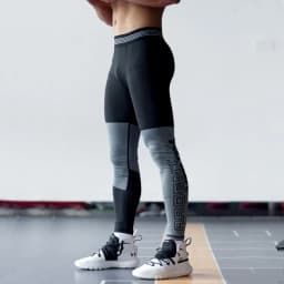 Men's Lycra Leggings Compression Sports Pants Cycling Running Basketball Football Sweatpants Fitness Tights Trousers Rash Guard