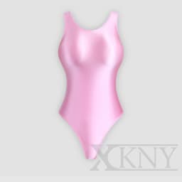 XClocKNYoung satin glossy swimsuit Satin Glossy Leotards One Piece swimsuit Sexy High-Cut Bikini Thong Bodysuit glossy swimsuit
