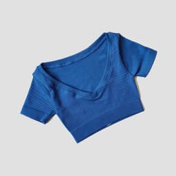 Women's Seamless Tops Short Sleeve Deep V Neck Yoga Shirts Fitness Crop Top Women Yoga Shirts Sportswear Gym Clothes