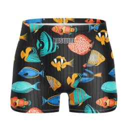 2026 Men's Swim Jammers Swimsuit Shorts Athletic Training Short Swimwear Swimming Trunks Summer Quick Dry Swim Surf Diving Pants