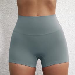 Sexy Solid Color Women Gym Sport Short Leg Short Soft Comfortable Tight Compression Comprehensive Training yoga Jogging Athletic