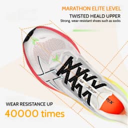 Xtep Women Running Shoes 2000km 3.0 2025 Spring Lightweight Cushioned Wear-Resistant Training Jogging Sneakers 875118110034