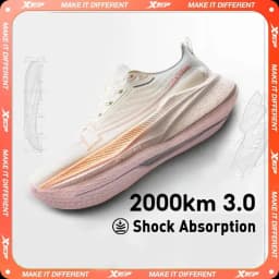 Xtep Women Running Shoes 2000km 3.0 2025 Spring Lightweight Cushioned Wear-Resistant Training Jogging Sneakers 875118110034