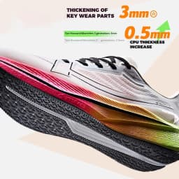 Xtep Women Running Shoes 2000km 3.0 2025 Spring Lightweight Cushioned Wear-Resistant Training Jogging Sneakers 875118110034