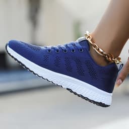 Women Sneakers Lightweight Breathable Running Shoes for Women Outdoor Comfortable Mesh Shoes Slip on Walking Sport Shoes Tenis