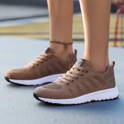 Women Sneakers Lightweight Breathable Running Shoes for Women Outdoor Comfortable Mesh Shoes Slip on Walking Sport Shoes Tenis