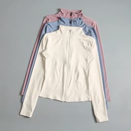 Gym Fitness Zip up Training Running Workout Yoga Cropped Track Sport Jackets for Women