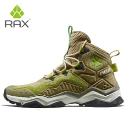 RAX Men Hiking Shoes winter Waterproof Outdoor Sneaker Men Leather Trekking Boots Trail Camping Climbing Hunting Sneakers Women