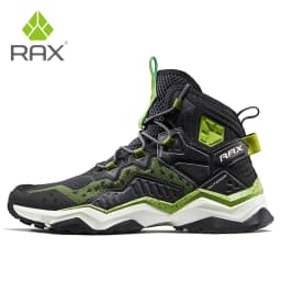 RAX Men Hiking Shoes winter Waterproof Outdoor Sneaker Men Leather Trekking Boots Trail Camping Climbing Hunting Sneakers Women