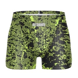 New Men's Swim Jammer Swimsuit Shorts Swimming Trunks Athletic Training Swimwear Man Endurance Beach Tights Swimsuit Size 6XL