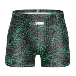 New Men's Swim Jammer Swimsuit Shorts Swimming Trunks Athletic Training Swimwear Man Endurance Beach Tights Swimsuit Size 6XL