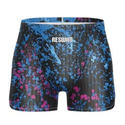 New Men's Swim Jammer Swimsuit Shorts Swimming Trunks Athletic Training Swimwear Man Endurance Beach Tights Swimsuit Size 6XL