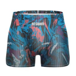 New Men's Swim Jammer Swimsuit Shorts Swimming Trunks Athletic Training Swimwear Man Endurance Beach Tights Swimsuit Size 6XL
