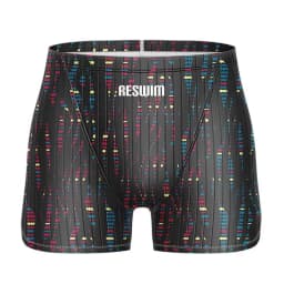 New Men's Swim Jammer Swimsuit Shorts Swimming Trunks Athletic Training Swimwear Man Endurance Beach Tights Swimsuit Size 6XL