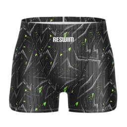 New Men's Swim Jammer Swimsuit Shorts Swimming Trunks Athletic Training Swimwear Man Endurance Beach Tights Swimsuit Size 6XL