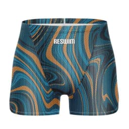 New Men's Swim Jammer Swimsuit Shorts Swimming Trunks Athletic Training Swimwear Man Endurance Beach Tights Swimsuit Size 6XL