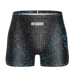 New Men's Swim Jammer Swimsuit Shorts Swimming Trunks Athletic Training Swimwear Man Endurance Beach Tights Swimsuit Size 6XL
