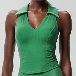 Sleeveless Fitness Yoga Shirt Women Summer Slim Fit V-Neckline Gym Running Top Breathable Quick Dry Sportswear Workout Clothes
