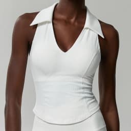 Sleeveless Fitness Yoga Shirt Women Summer Slim Fit V-Neckline Gym Running Top Breathable Quick Dry Sportswear Workout Clothes