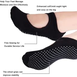High Quality Women Yoga Socks Anti-Slip Breathable Backless Pilates Socks Ankle Ladies Ballet Dance Sports Socks for Fitness Gym