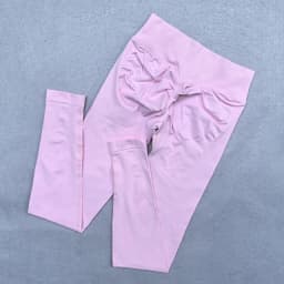 New Seamless Yoga Legging for Women Scrunch Butt Lifting Gym Legging Workout Yoga Pants Low Ribbed Waistband Sports Tights