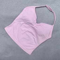 Adjustable Strappy Gym Top Backless Gym Clothes Women Scrunch Bra Removable Cups Yoga Tank Workout Outfits Tops Sports Vest