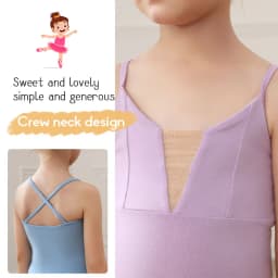 Girls Ballet Leotards for Kids Child Dance Bodysuits Gymnastics Leotard Sleeveless Students Ballet Dancing Costumes Dancewear