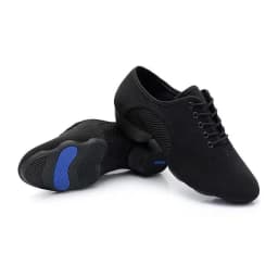 SETA 34-46 Men Adult Latin Dance Shoes Teacher Soft Shoes Teacher Dance Shoe Oxford Latin Shoes Female Fabric Heel 3cm