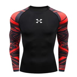 Cody Lundin Men's Compression Gym Wear Swim T Shirt Wholesale Men Gym Wear Slim Fit Rash Guard Compression T Shirt