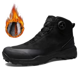HUMTTO Winter Outdoor Water Resistance Hiking Shoes Men's 2025 Anti Slip Mountain Climbing High Top Luxury Casual Trekking Boots