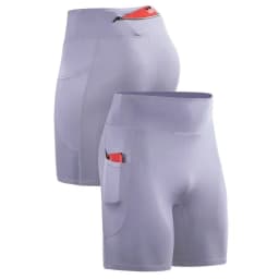 Men's Outdoor Running Pocket Shorts Summer Sport Fitness Jogging Tights Quick Drying Fashion Reflective Zipper Riding Pants