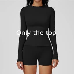 JUREN Yoga Shirts For Women Long Sleeve Fitness Running Push Up Gym Shirts Female Workout Breathable High Elastic Sports Top