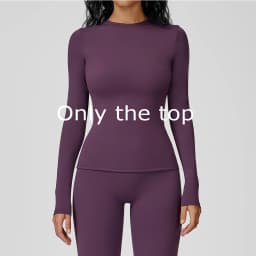 JUREN Yoga Shirts For Women Long Sleeve Fitness Running Push Up Gym Shirts Female Workout Breathable High Elastic Sports Top