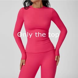JUREN Yoga Shirts For Women Long Sleeve Fitness Running Push Up Gym Shirts Female Workout Breathable High Elastic Sports Top