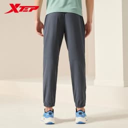 Xtep Woven Track Pants For Men Summer Normcore Men's Sweatpants Everyday Commute Comfortable Outdoor Bottoms 876229980167