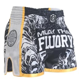 FLUORY Muay Thai Shorts Free  Combat Mixed Martial Arts Boxing Training Match Pants Men and Women