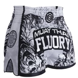 FLUORY Muay Thai Shorts Free  Combat Mixed Martial Arts Boxing Training Match Pants Men and Women